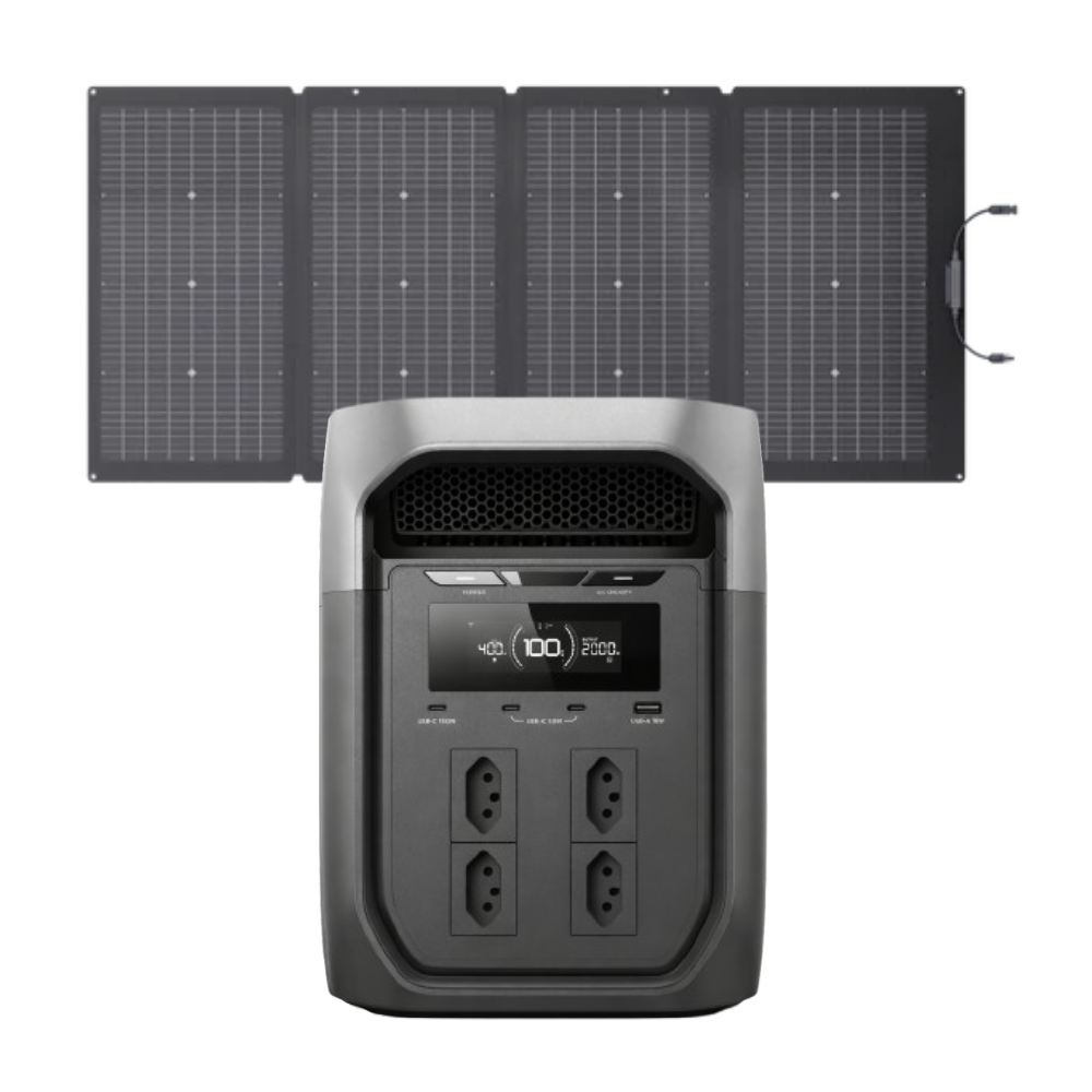 DELTA 3 MAX + Painel 200W Ecoflow