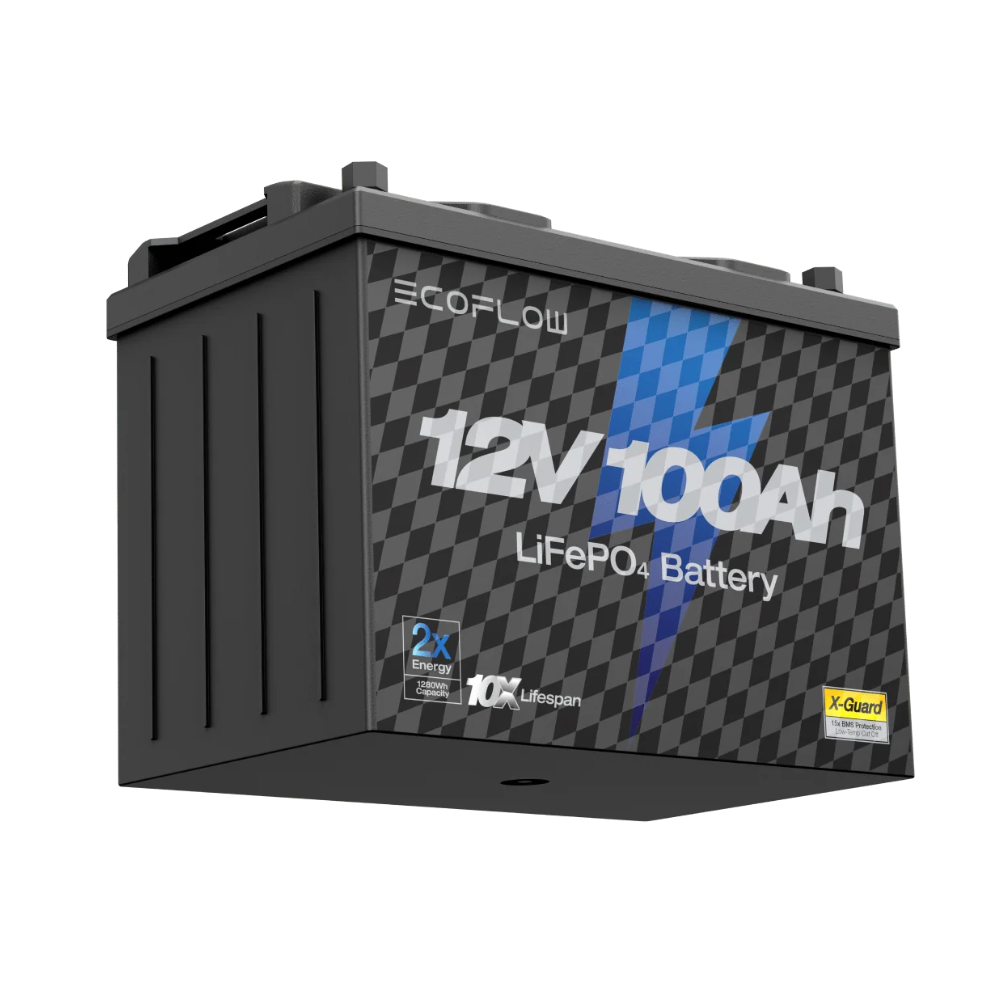 Bateria de lítio 12V - 100Ah - LiFePO4